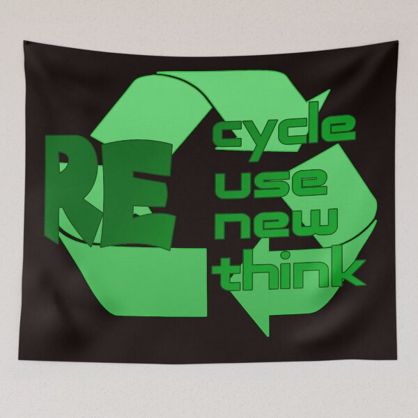 Item preview, recycle, reuse, renew, rethink   designed and sold by Habet.