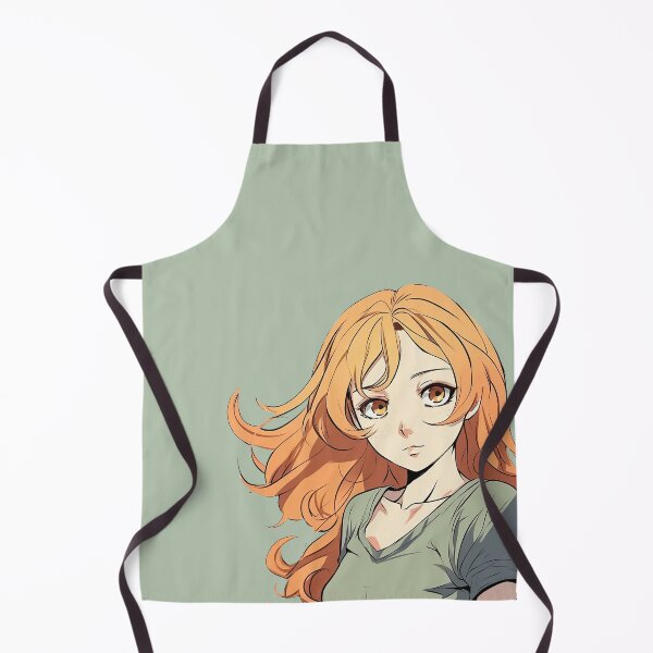 Item preview, Cute Redhead Anime Girl designed and sold by RandomForestBot.