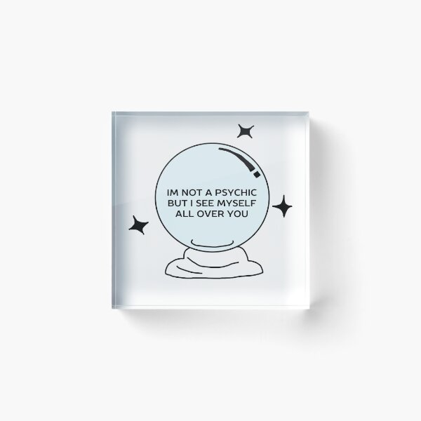 Item preview, I'm Not A Psychic designed and sold by HustlerJauregui.