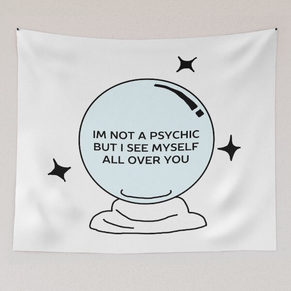 Item preview, I'm Not A Psychic designed and sold by HustlerJauregui.