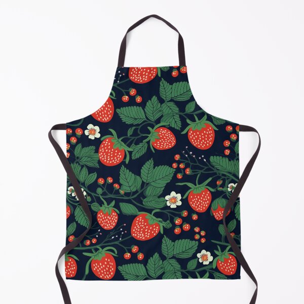 Item preview, Strawberry pattern designed and sold by Red Witch Art.