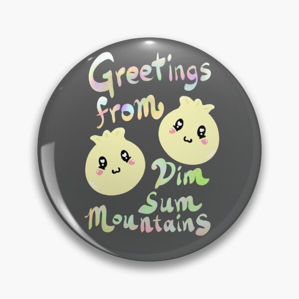 Item preview, Greetings from Dim Sum Mountains  designed and sold by BubbleFluffCo.