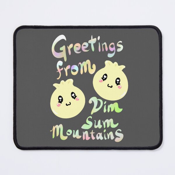 Item preview, Greetings from Dim Sum Mountains designed and sold by BubbleFluffCo.