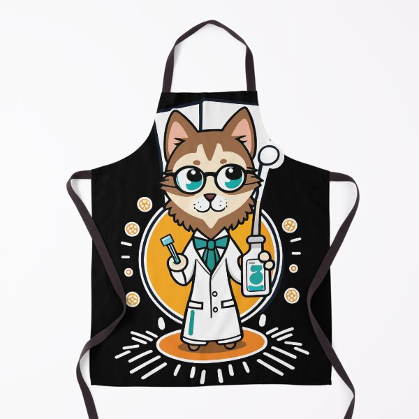 Item preview, catalyst cute chemistry cat pun designed and sold by Batiz.