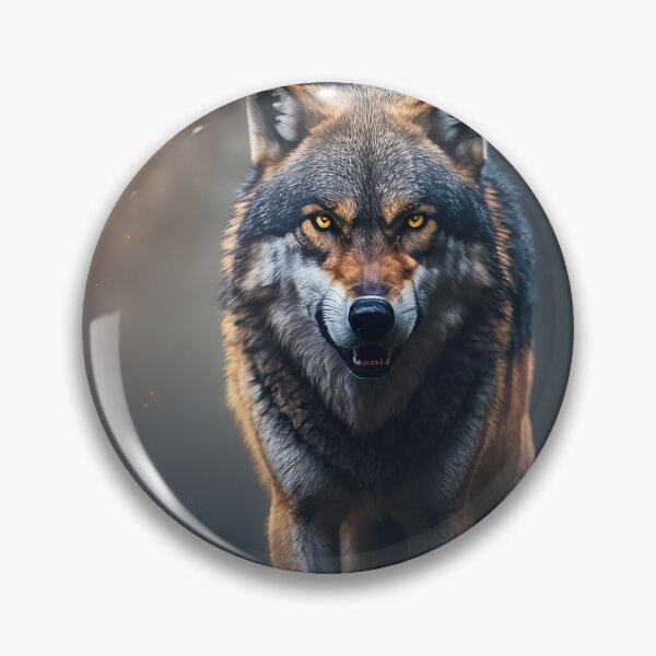 Item preview, Wolf Walking in the Forest .AI generated Illustration. designed and sold by svetlanna.