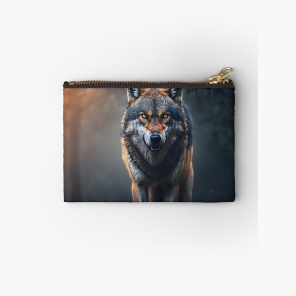 Item preview, Wolf Walking in the Forest .AI generated Illustration. designed and sold by svetlanna.