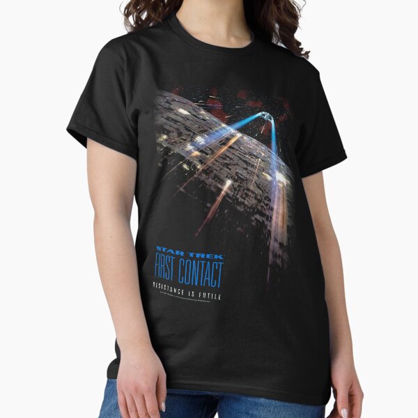 Item preview, Star Trek: First Contact Resistance Is Futile Borg Poster designed and sold by FifthSun.