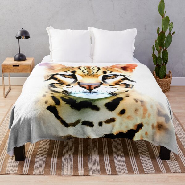 Item preview, Ocelot in Watercolor designed and sold by StyleSyndicatio.