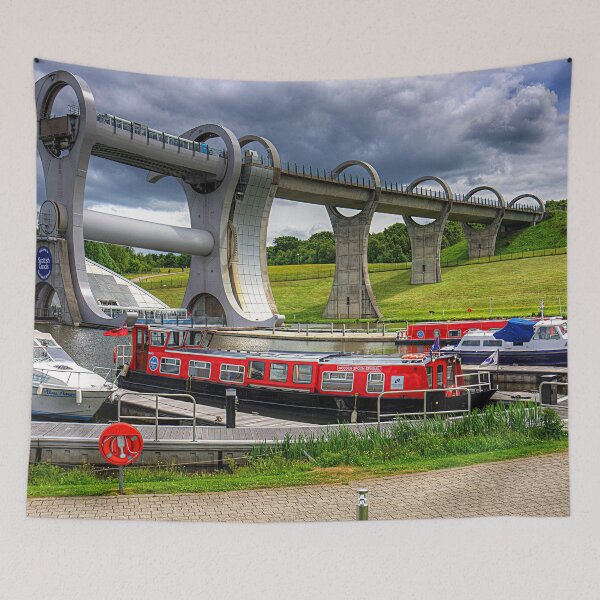 Item preview, Boats at the Falkirk Wheel designed and sold by tomg.
