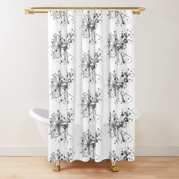 Gucci Mickey Mouse collection designs logo Shower Curtain by