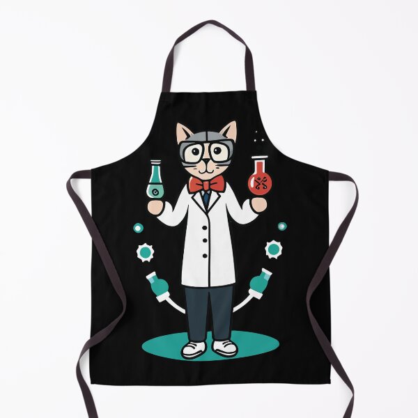 Item preview, catalyst cute chemistry cat pun designed and sold by Batiz.