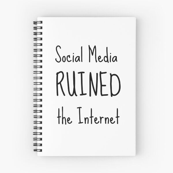 Item preview, Las redes sociales arruinaron Internet designed and sold by GoblinBoutique.