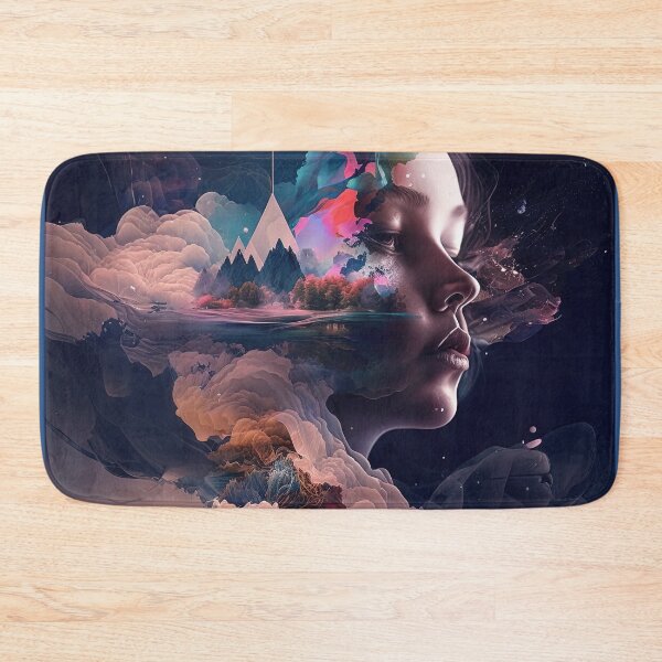 Item preview, Woman's Abstract Clouded Dream World designed and sold by Bleknervin.