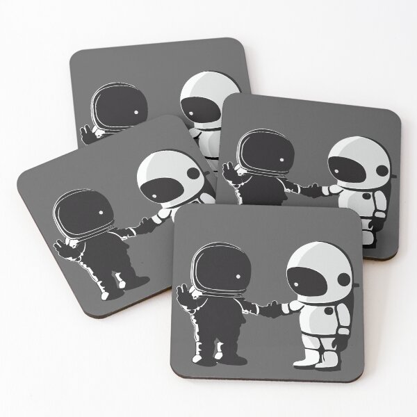 Item preview, Celestial Love: Astronauts' Bond in the Cosmos designed and sold by RandomForestBot.
