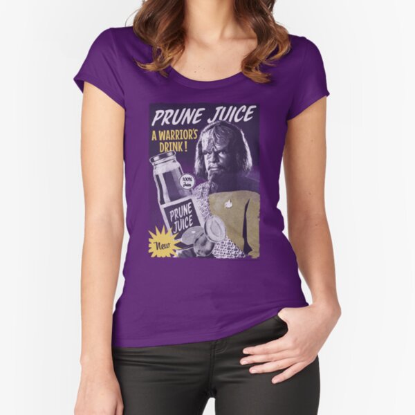 Item preview, Star Trek: The Next Generation Worf Prune Juice Poster designed and sold by FifthSun.