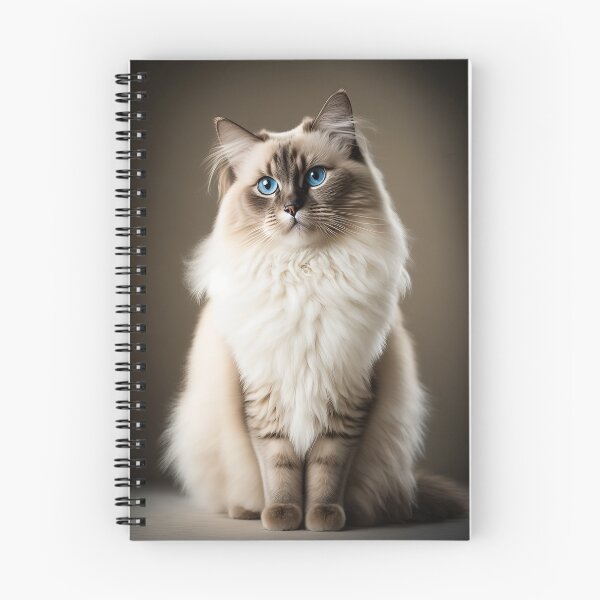 Item preview, Beautiful Ragdoll Cat . AI generated Illustration. designed and sold by svetlanna.
