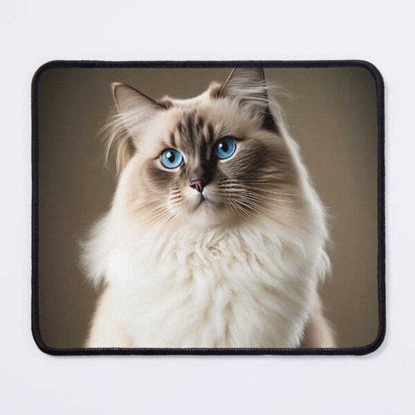 Item preview, Beautiful Ragdoll Cat . AI generated Illustration. designed and sold by svetlanna.