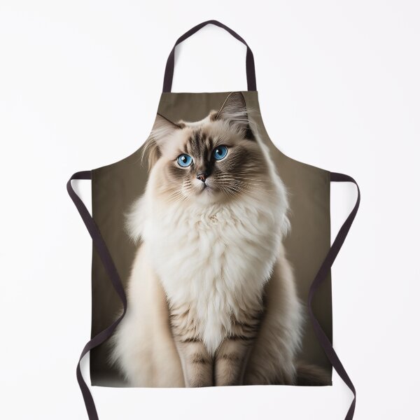 Item preview, Beautiful Ragdoll Cat . AI generated Illustration. designed and sold by svetlanna.