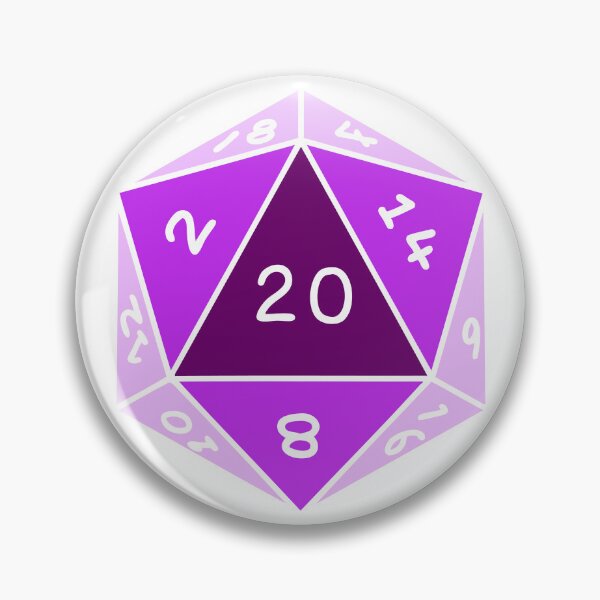 Item preview, Purple D20 Dice designed and sold by glc1985.