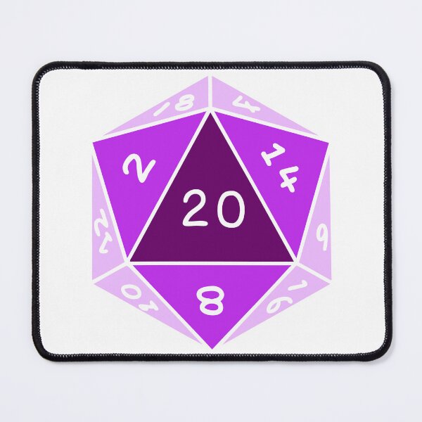 Item preview, Purple D20 Dice designed and sold by glc1985.