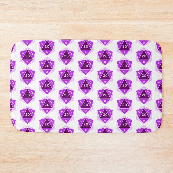 Item preview, Purple D20 Dice designed and sold by glc1985.