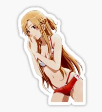Pegatina Sword Art Online Asuna Wet