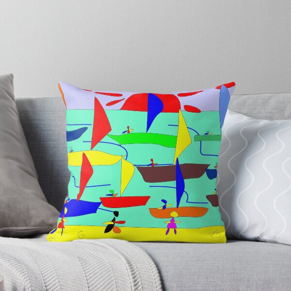 Item preview, Boats in the lake designed and sold by hermarartonline.