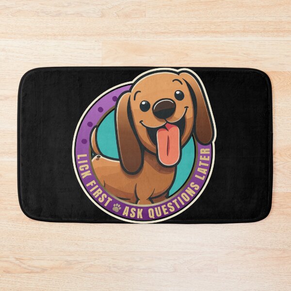 Item preview, Lick First! Dachshund Dog Design designed and sold by danielliamgill.