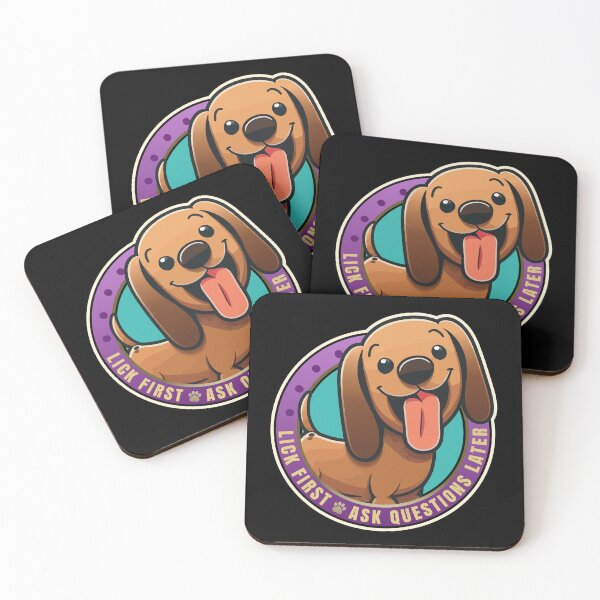 Item preview, Lick First! Dachshund Dog Design designed and sold by danielliamgill.