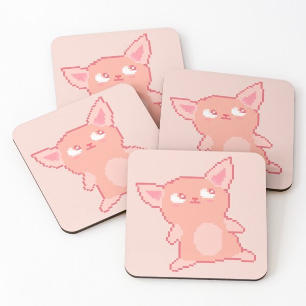 Item preview, pinky cat designed and sold by autumnalmanac.