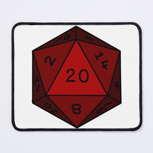 Item preview, Red D20 Dice designed and sold by glc1985.