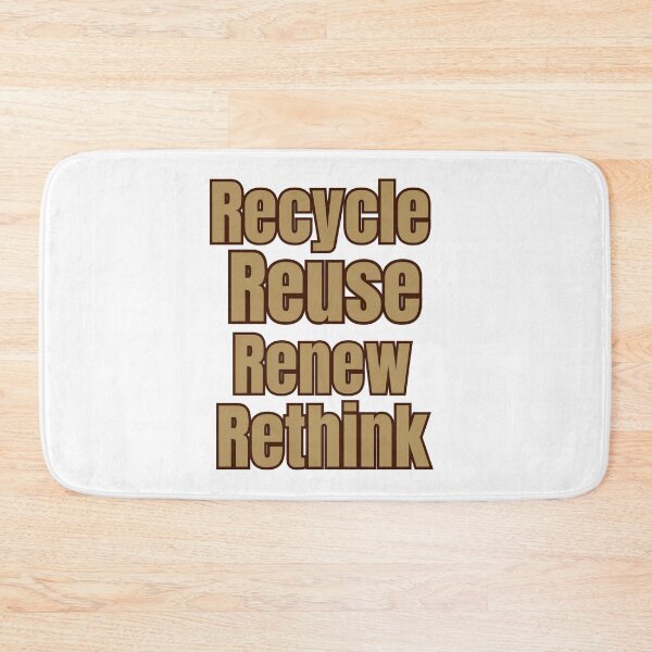 Item preview, Recycle Reuse Renew Rethink  designed and sold by Tienda-Vane.