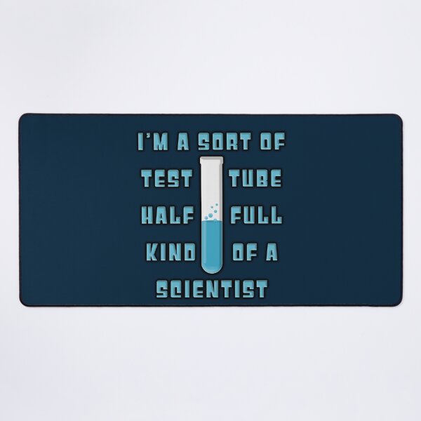 Item preview, Test Tube Half Full - Blue designed and sold by Fanarchist.