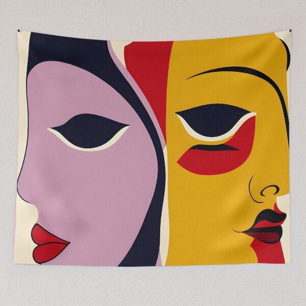 Item preview,  People with Masks   designed and sold by The Bubble 1307.