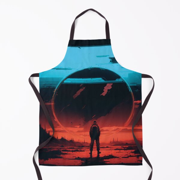 Item preview, Distant Planet Scifi Landscape designed and sold by ByteyCreatives.