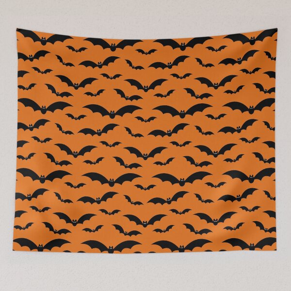 Item preview, Halloween Bats Seamless Pattern designed and sold by TheCatmeow2000.