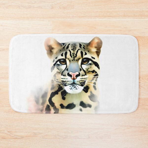 Item preview, Sundal Clouded Leopard in Watercolor designed and sold by StyleSyndicatio.