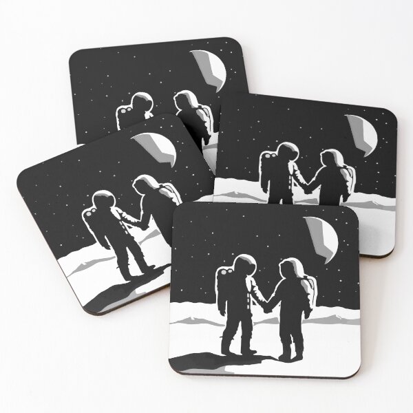 Item preview, Moonlit Explorers: Astronauts' Interstellar Adventure designed and sold by RandomForestBot.