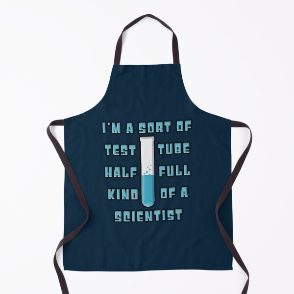 Item preview, Test Tube Half Full - Blue designed and sold by Fanarchist.