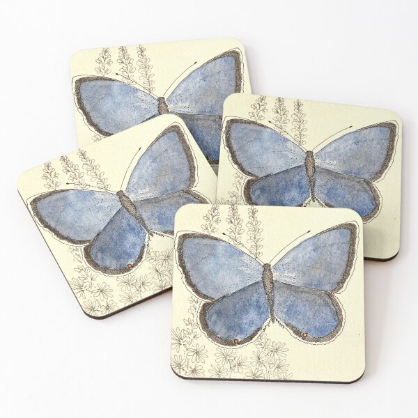 Item preview, Tiny Blue Butterfly designed and sold by CreativeTemper.