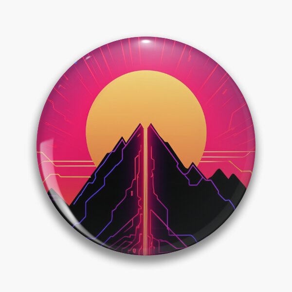 Item preview, Vaporwave Volcano designed and sold by Splargo Digital Prints.
