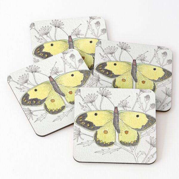 Item preview, Tiny, Pale Yellow Butterfly designed and sold by CreativeTemper.