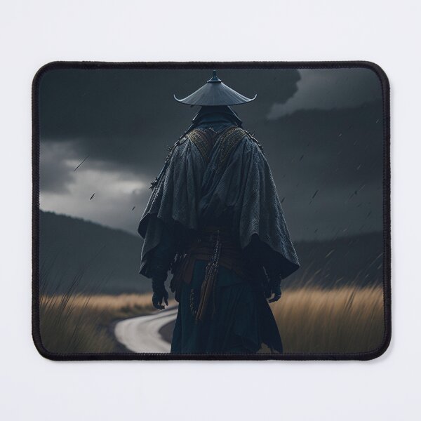 Item preview, Samurai walking country road designed and sold by Aleksandar Boric.