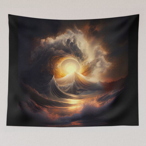 Item preview, Waves on Fire designed and sold by Paula Witte.