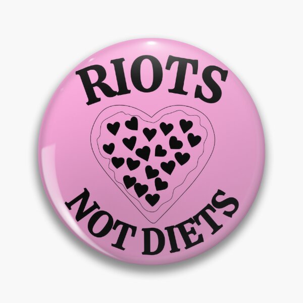 Item preview, Riots Not Diets designed and sold by muchachafanzine.