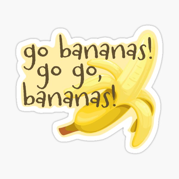 Item preview, Go bananas! designed and sold by l-redfern.