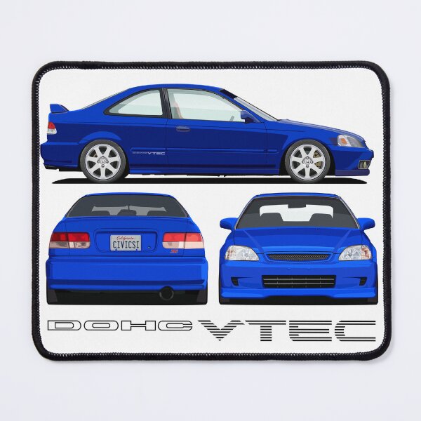 Item preview, Electron Blue Civic Si DOHC VTEC designed and sold by jaminak.