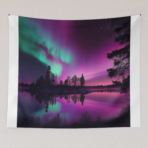 Item preview, Lavender Auras Night Sky designed and sold by Paula Witte.