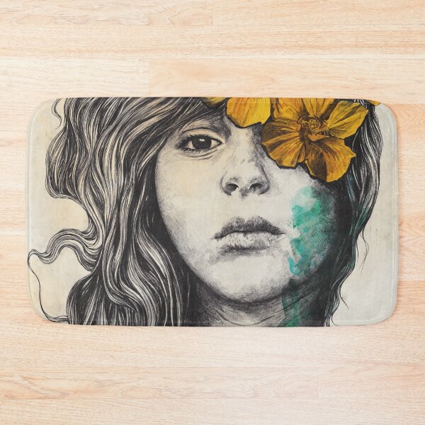Item preview, Softly Spoken Agony II | flower girl pencil portrait designed and sold by Marco Paludet.