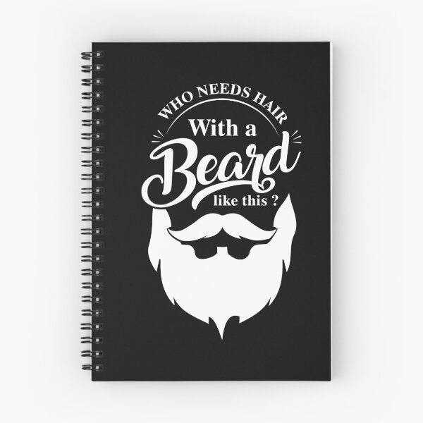 Item preview, who needs hair with a beard like this? designed and sold by masterAi.